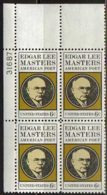 *USA Scott 1405 Plate Block (6 cents) MNH