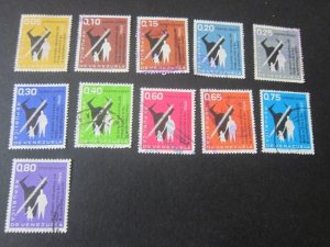 Venezuela 1961 Sc C756-62,765-66,768-69 FU