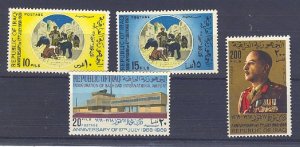 IRAQ SC# 506-509 ANNIVERSARY OF JULY 17 REVOLUTION 1968-1969 - MNH