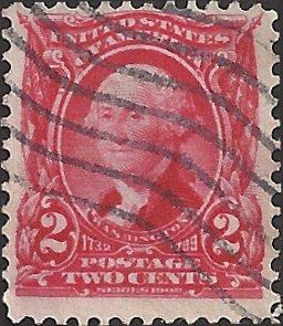 # 301 Carmine Used George Washington