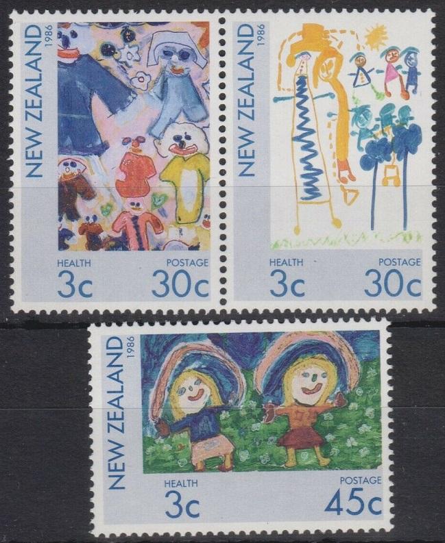 1986 New Zealand 968-970 Children's Day