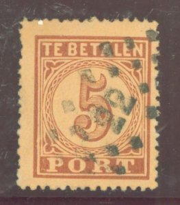 Netherlands Indies #J3 Used