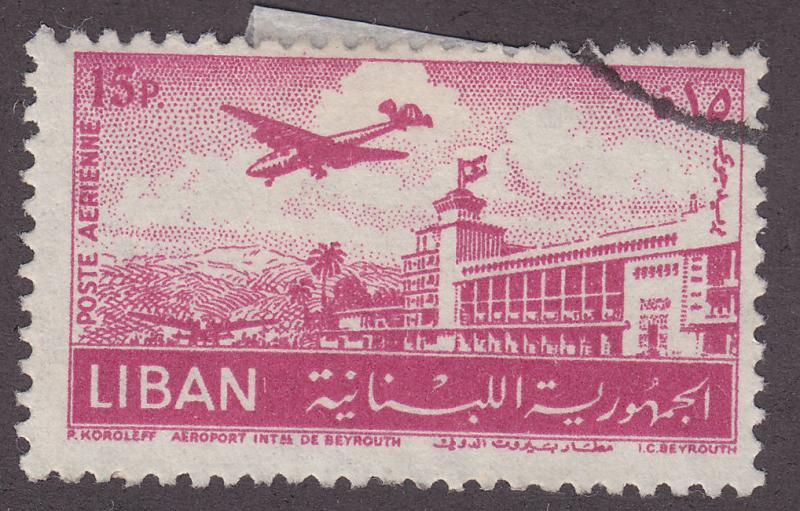 Lebanon C167 Khalde International Airport 1952