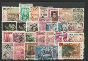 Venezuela Very Fine Used Stamps Lot Collection 15173-