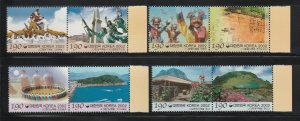 South Korea 2002 Tourism Regions 2 scans Sc 2087-2102 MNH C26