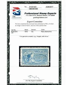 Scott #E10 VF-OG-LH. SCV - $320.00