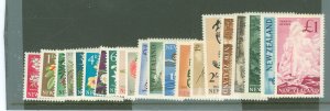 New Zealand #333-352 Unused Single (Complete Set)