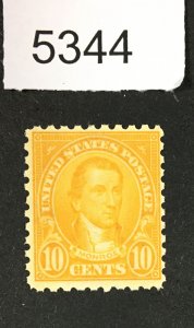 MOMEN: US STAMPS # 591 MINT OG NH LOT #J 5344