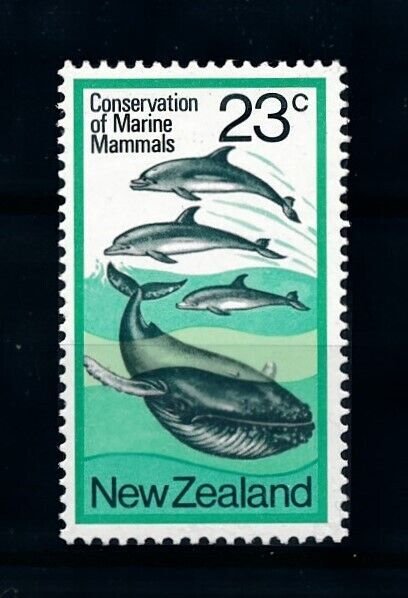 [99427] New Zealand 1978 Marine life dolphin whales From set MNH