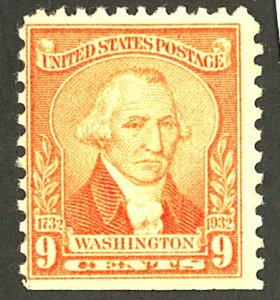 U.S. #714 MINT OG HR