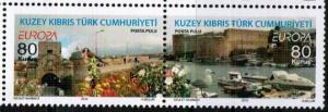 TURKISH CYPRUS 2012 - EUROPA VISIT NORTH CYPRUS -  UMM STAMPS