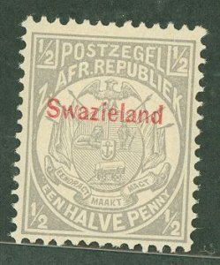 Swaziland #9 Mint (NH) Single