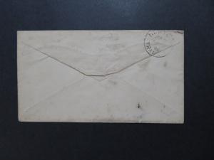 US 1885 ATL & MONT CDS Cover to NY - Z8178