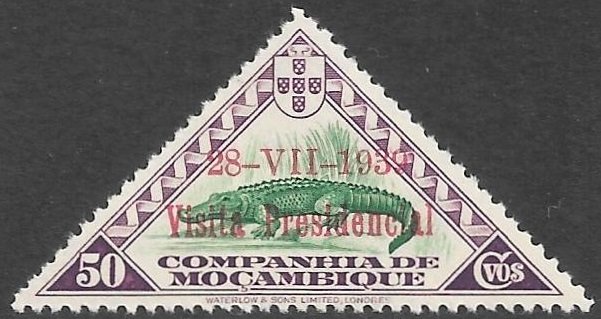 Mozambique Company 1939 Scott # 197 Mint Hinged. Ships Free with Another Item