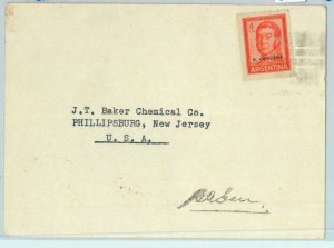 94142 - ARGENTINA - POSTAL HISTORY - SERVICIO OFICIAL  on COVER to the USA 1965