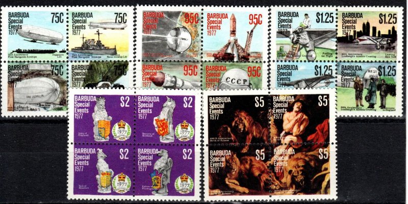 Barbuda #318-22   MNH CV $12.25  (X1212)