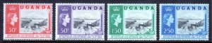 Uganda - Scott #79-82 - MNH - Minor gum bumps - SCV $3.15