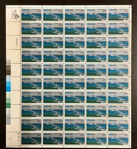 2091  St Lawrence Seaway, 25th Anniversary  20 c stamp  MNH Sheet of 50. FV $10 