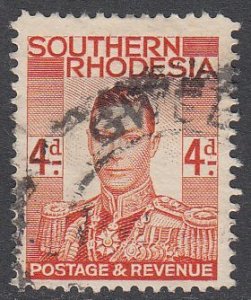 Southern Rhodesia 45 Used CV $0.25