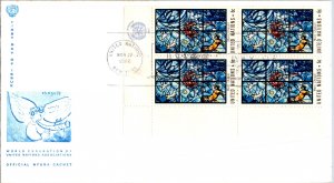 United Nations, New York, Art, Worldwide First Day Cover