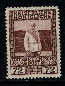 Austria 1908  Scott #123 MNH