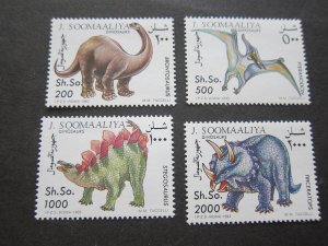 Somaliland dinosaur set MNH