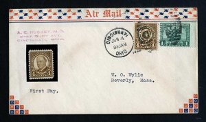# 685 First Day Cover with unlisted cachet from Cincinnati, OH dated 6-4-1930