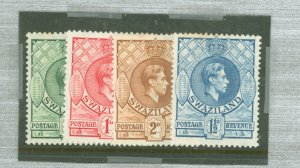 Swaziland #27-30v Unused Multiple