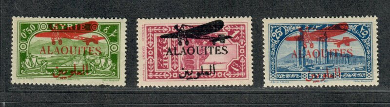 Alaouites Sc#c17-19 M/NH/VF, Cv. $106.50 