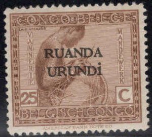 Ruanda-Urundi Scott 11 MH*