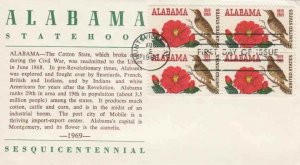 1375 6c ALABAMA - Von Ohlen cachet