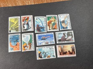 AUSTRALIAN ANTARCTIC TERRITORY # L8-L18--MINT/NEVER HINGED-COMPLETE SET--1966-68