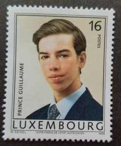 *FREE SHIP Luxembourg 18th Birthday Of Prince Guillaume 1999 Royal (stamp) MNH