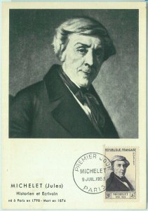 68631 - FRANCE - postal history - MAXIMUM CARD 1953 - history-