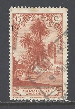 Spanish Morocco Sc # 98 used (RS)