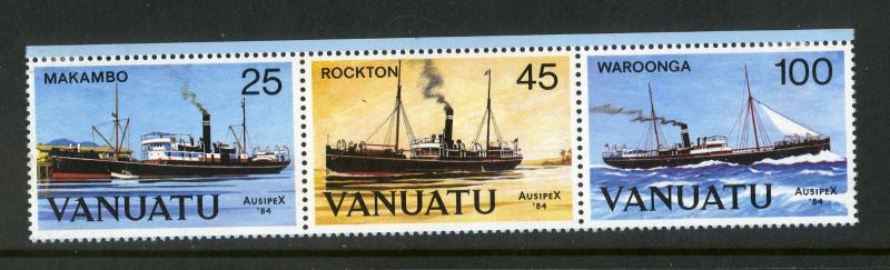 VANUATU B77-B79 MH STRIP/3 SCV $4.35 BIN $2.00 SHIPS