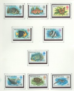 Bermuda #363-379 Mint (NH) Single (Complete Set) (Fauna) (Flora)