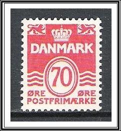 Denmark #497 Numeral NG