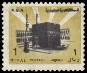 ✔️ SAUDI ARABIA 1982/1983 - HOLY KAABA P 12 - Sc. 882b  Mi. 730 DX MNH [4S17]