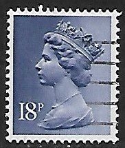 Great Britain # MH101 - Queen Elisabeth - used....{Blw7}