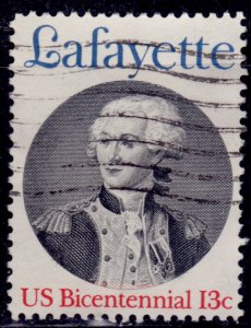 United States, 1977, Marquis de Lafayette, 13c, sc#1716, used**