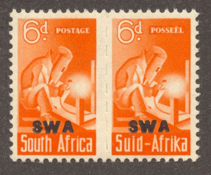 South West Africa Scott 150 MNHOG - 1942 6p SWA Overprint - SCV $5.25