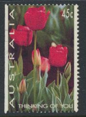 Australia SG 1446  Used  x booklet left margin imperf - Flowers