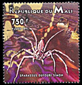 Mali 857d, postally used, Spider