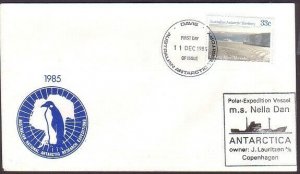 AUSTRALIA ANTARCTIC 1985 cover - Davis Base  - ship cachet.................35322