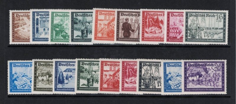 Germany SC# B148 - B159 Mint Never Hinged - S19318