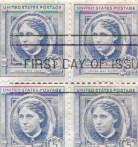 United States #859 - 863  FDC- Famous Authors