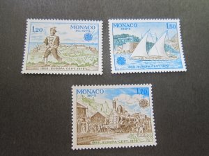 Monaco 1979 Sc 1178-80 set MNH