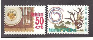 Netherlands  Scott 663-664  MNH  Complete