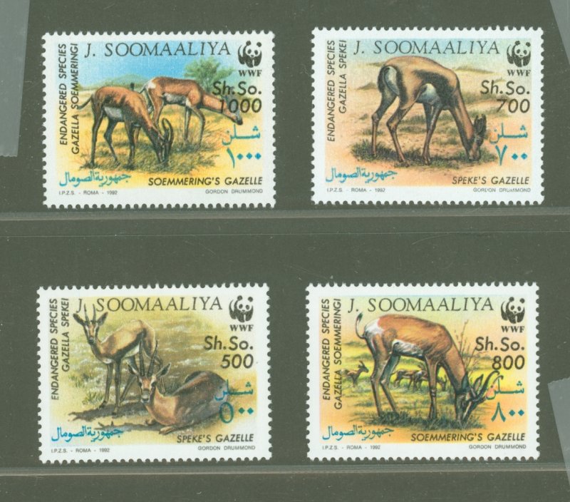 Somalia (Italian Somaliland) #607-610  Single (Complete Set) (Fauna)